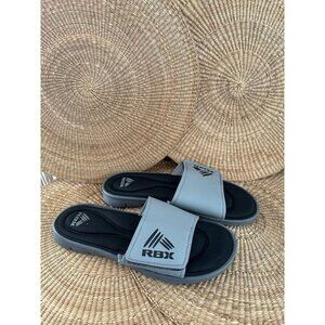 RBX men’s size 10/11 gray slippers
